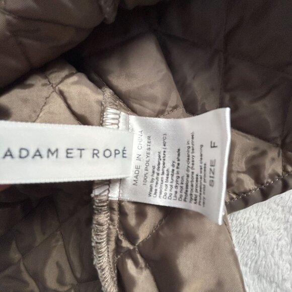 AER Adam Et Ropé Womens Hooded Parka Jacket Free Size Quilted Detachable Liner - Picture 4 of 13